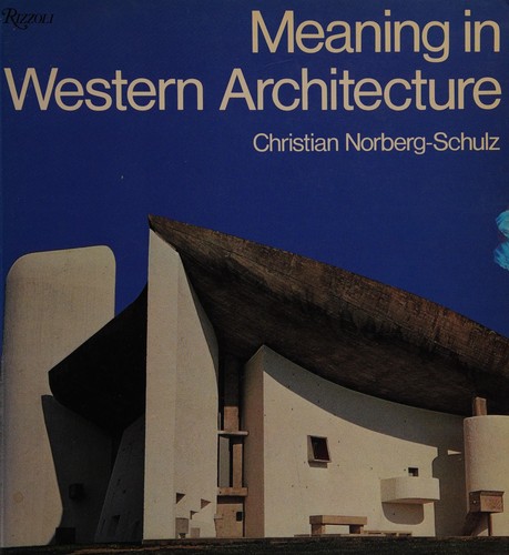 MEANING IN WESTERN ARCHITECTURE