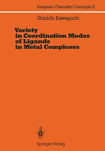 [Inorganic Chemistry Concepts] Variety in Coordination Modes of Ligands in Metal Complexes Volume 11 ||