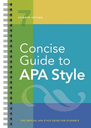 Concise Guide to APA Style
