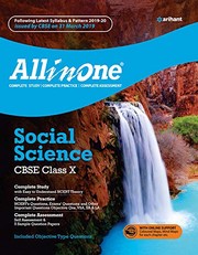 All In One Social Science CBSE class 10 2019-20