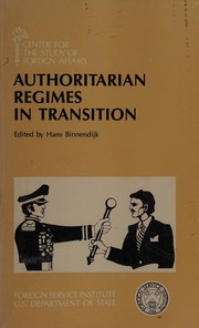 Authoritarian regimes in transition
