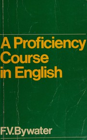 A proficiency course in English