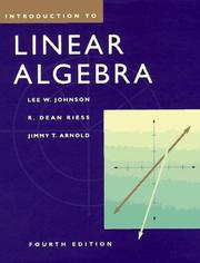Introduction to linear algebra