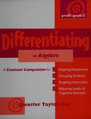 Differentiating in number & operations and the other math content standards, preK-grade 2