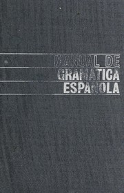 Manual de gramática española