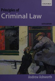 Principles of criminal law