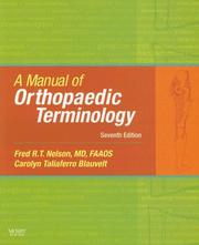 A manual of orthopaedic terminology