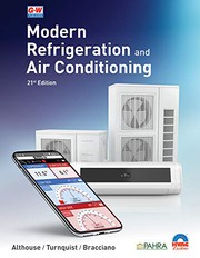 Modern refrigeration and air conditioning