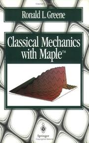 Classical Mechanics with Maple
