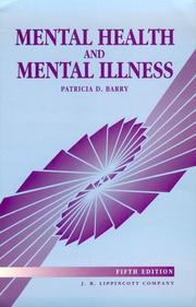 Mental health and mental illness