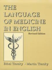 The language of medicine in English