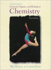 Fundamentals of general, organic, and biological chemistry