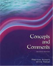 Concepts and Comments