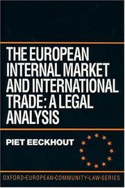 The European internal market and international trade