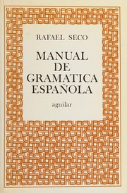 Manual de gramática española