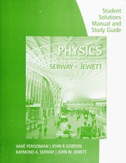 Study Guide with Student Solutions Manual, Volume 1 for Serway/Jewett's Physics for Scientists and Engineers, 9th