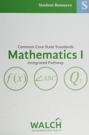 Common core state standards mathematics 1