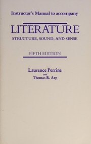 Instructor's Manual to accompany Literature -- Fifth Edition