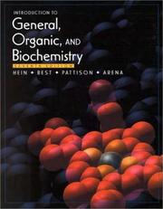 Introduction to general, organic, and biochemistry
