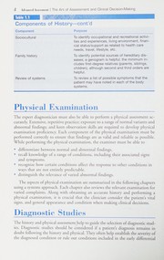 Advanced assessment
