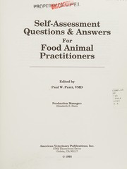 Self-Assessment Questions and Answers for Food Animal Practitioners