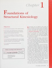 Manual of structural kinesiology