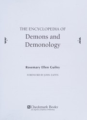 The encyclopedia of demons and demonology