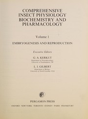Comprehensive insect physiology, biochemistry and pharmacology