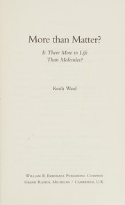 More than matter?