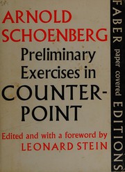 Preliminary exercises in counterpoint