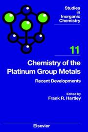 Chemistry of the Platinum Group Metals