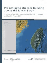Promoting confidence across the Taiwan Strait