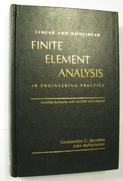 Linear and nonlinear finite element analysis in engineering practice