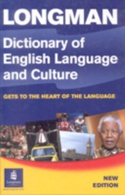 LONGMAN DICTIONARY OF ENGLISH LANGUAGE AND CULTURE