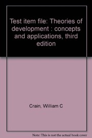 Test item file: Theories of development