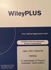 Fundamentals of Physics, Extended