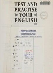 Test and Practice Your English (Grammar & Reference)