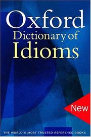 The Oxford dictionary of idioms