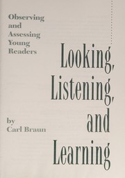 Looking, listening and learning