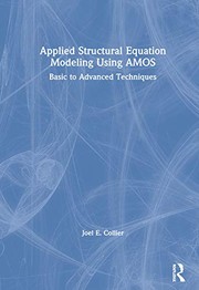 Applied Structural Equation Modeling Using AMOS