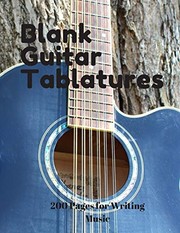 Blank Guitar Tablatures