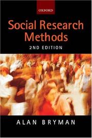 Social research methods