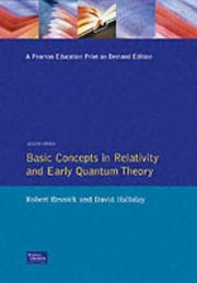 Basic concepts in relativity and early quantum theory