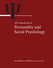 APA Handbook of Personality and Social Psychology