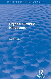 Dryden's Poetic Kingdoms (Routledge Revivals)