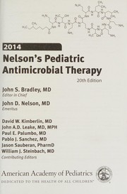 2014 Nelson's Pediatric Antimicrobial Therapy
