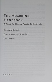 The hoarding handbook