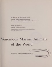 Poisonous and venomous marine animals of the world