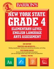 Barron's New York State Grade 4 Elementary-Level English Language Arts Test (Barron's)