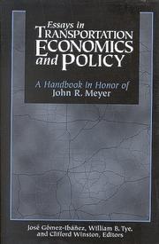 Essays in transportation economics and policy
